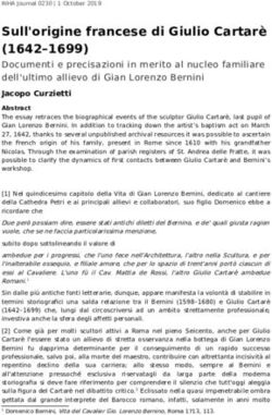 Sull'origine francese di Giulio Cartar&egrave; (1642-1699) - RIHA ...