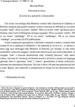 Il mito fra autorità e discredito