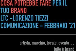 COSA POTREBBE FARE PER IL TUO BRAND LTC -LORENZO TIEZZI COMUNICAZIONE - FEBBRAIO '21 - artista, marchio, locale, evento tutto è brand