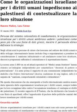 Come le organizzazioni israeliane per i diritti umani impediscono ai palestinesi di contestualizzare la loro situazione