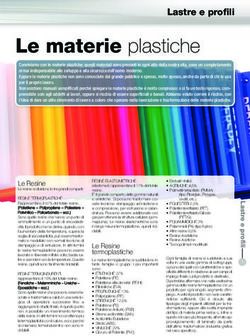 Le materie plastiche - graficastore