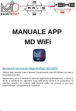 MANUALE APP MD WIFI BENVENUTI NEL MONDO MAGNETICDAYS MD WIFI!!