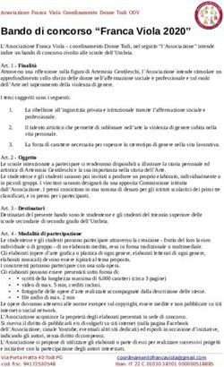 Bando di concorso "Franca Viola 2020" - Associazione Franca Viola Coordinamento Donne Todi ODV - Amazon AWS