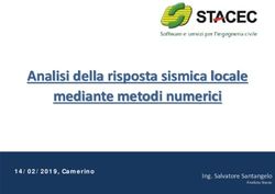 Analisi della risposta sismica locale mediante metodi numerici - Ing. Salvatore Santangelo - ABGeo