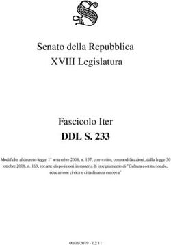 DDL S. 233 Fascicolo Iter - Senato della Repubblica XVIII Legislatura