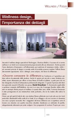 Wellness design, l'importanza dei dettagli