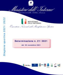 Osservatorio Nazionale sulle Manifestazioni Sportive - Dipartimento della Pubblica Sicurezza