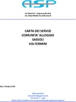 CARTA DEI SERVIZI COMUNITA' ALLOGGIO SASSOLI VIA FERMINI - ASP ...
