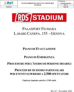 PALASPORT FIUMARA L.MARE CANEPA, 155 - GENOVA - Asl4
