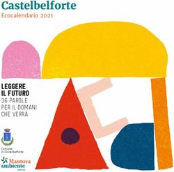 Castelbelforte Ecocalendario 2021 - LEGGERE IL FUTURO - Mantova Ambiente