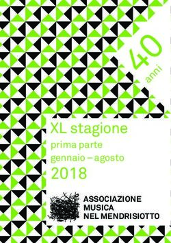 40 2018 XL stagione prima parte gennaio - agosto - Musica nel Mendrisiotto