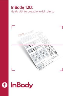 INBODY 120: GUIDA ALL'INTERPRETAZIONE DEL REFERTO