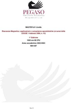 MASTER di I Livello Risonanza Magnetica: applicazioni e competenze specialistiche (ai sensi della LEGGE 1 febbraio 2006, n. 43) 1&ordf; Edizione 1500 ...