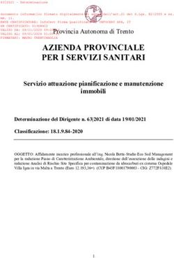 AZIENDA PROVINCIALE PER I SERVIZI SANITARI - Servizio attuazione pianificazione e manutenzione immobili - Servizi Apss.tn.it