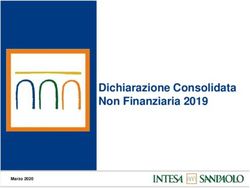 Dichiarazione Consolidata Non Finanziaria 2019 - Data - Gruppo ...