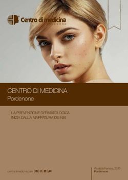 CENTRO DI MEDICINA Pordenone - LA PREVENZIONE DERMATOLOGICA INIZIA DALLA MAPPATURA DEI NEI