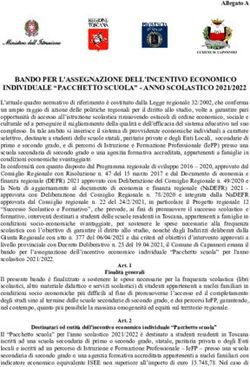 BANDO PER L'ASSEGNAZIONE DELL'INCENTIVO ECONOMICO INDIVIDUALE "PACCHETTO SCUOLA" - ANNO SCOLASTICO 2021/2022 - Comune di Capannori