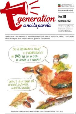 No.10 Gennaio 2021 ictraversetolo.edu.it - IC Traversetolo