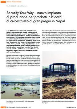 Beautify Your Way - nuovo impianto di produzione per prodotti in blocchi di calcestruzzo di gran pregio in Nepal