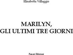 MARILYN, GLI ULTIMI TRE GIORNI - Elisabetta Villaggio - Panesi Edizioni