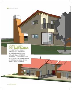 COMe nasce una CASA PASSIVA