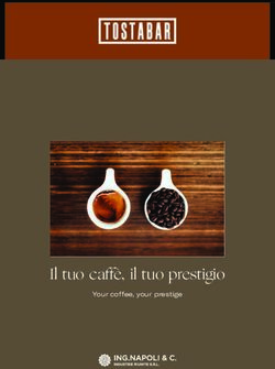 Il tuo caffè, il tuo prestigio - Your coffee, your prestige La qualità della torrefazione artigianale per un sapore esclusivo - Mulmar