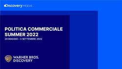 POLITICA COMMERCIALE SUMMER 2022 - 29 MAGGIO - 3 SETTEMBRE 2022 - Discovery Italia