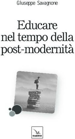 Educare nel tempo della post-modernità - Giuseppe Savagnone