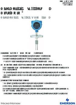 Misuratori di densità a forchetta Micro Motion - Emerson