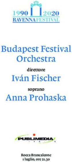 Budapest Festival Orchestra Iv&aacute;n Fischer Anna Prohaska - 2020 direttore soprano