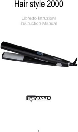 Hair style 2000 Libretto Istruzioni Instruction Manual - Termozeta