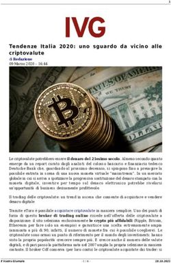 Tendenze Italia 2020: uno sguardo da vicino alle criptovalute - IVG.it