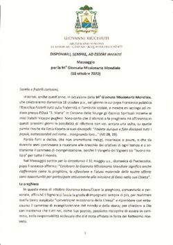 GIOVANNI RICCHIUTI - Diocesi di Altamura