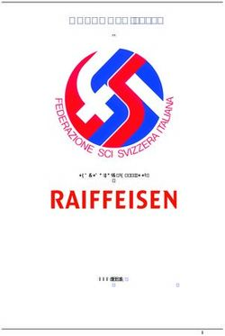 RAPPORTO 2018 - SPONSOR PRINCIPALE FSSI www.fssi.ch - Federazione Sci Svizzera Italiana