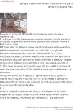 Esempio di scelta dell'affidabilit&agrave; dei rilevatori di gas in atmosfere esplosive ATEX