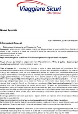 Nuova Zelanda - Viaggiare Sicuri