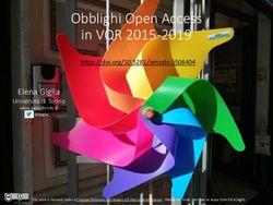 Obblighi Open Access in VQR 2015-2019 - Zenodo