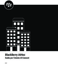 BLACKBERRY ATHOC GUIDA PER L'UTENTE DI CONNECT 7.7 - BLACKBERRY DOCS