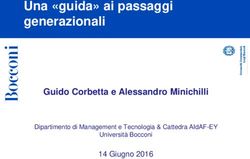 Una "guida" ai passaggi generazionali - Guido Corbetta e Alessandro Minichilli 14 Giugno 2016 - aidaf