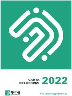 Dei servizi 2022 carta - Il tuo prossimo viaggio parte da qui - TPL FVG