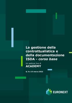 La gestione della contrattualistica e della documentazione ISDA - corso base - ACADEMY