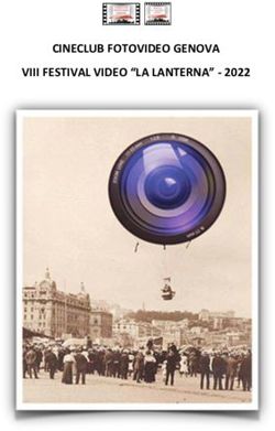 CINECLUB FOTOVIDEO GENOVA VIII FESTIVAL VIDEO "LA LANTERNA" 2022