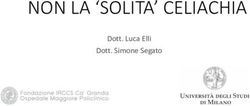 NON LA 'SOLITA' CELIACHIA - Dott. Luca Elli Dott. Simone Segato - Gastromi.it