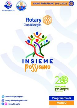 ANNO ROTARIANO 2021/2022 - Programma di - Rotary Club Bisceglie