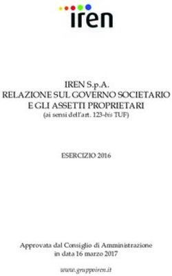 RELAZIONE SUL GOVERNO SOCIETARIO E GLI ASSETTI PROPRIETARI - IREN S.p.A. ESERCIZIO 2016 (ai sensi dell'art. 123-bis TUF) - Approvata dal Consiglio ...