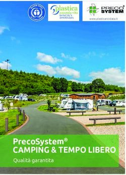 PrecoSystem CAMPING & TEMPO LIBERO - Qualità garantita - www.plasticariciclata.it