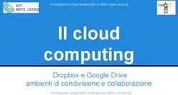 Il cloud computing Dropbox e Google Drive ambienti di condivisione e collaborazione