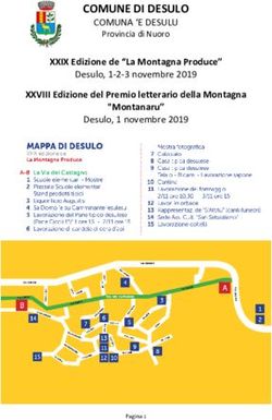 COMUNE DI DESULO COMUNA 'E DESULU - Provincia di Nuoro