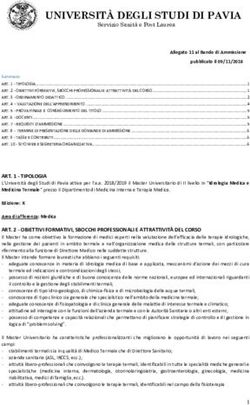 UNIVERSITÀ DEGLI STUDI DI PAVIA - Università degli Studi ...