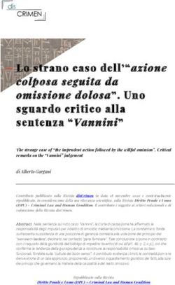 Lo strano caso dell'"azione colposa seguita da omissione dolosa". Uno sguardo critico alla sentenza "Vannini"